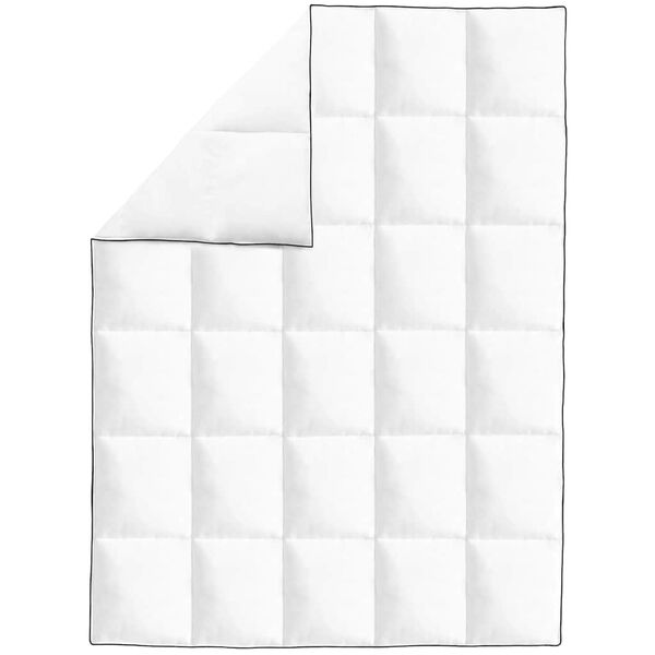 vidaXL Duvet Set of 2 White
