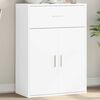 vidaXL Sideboard White Engineered wood Medium Sideboard Rectangular