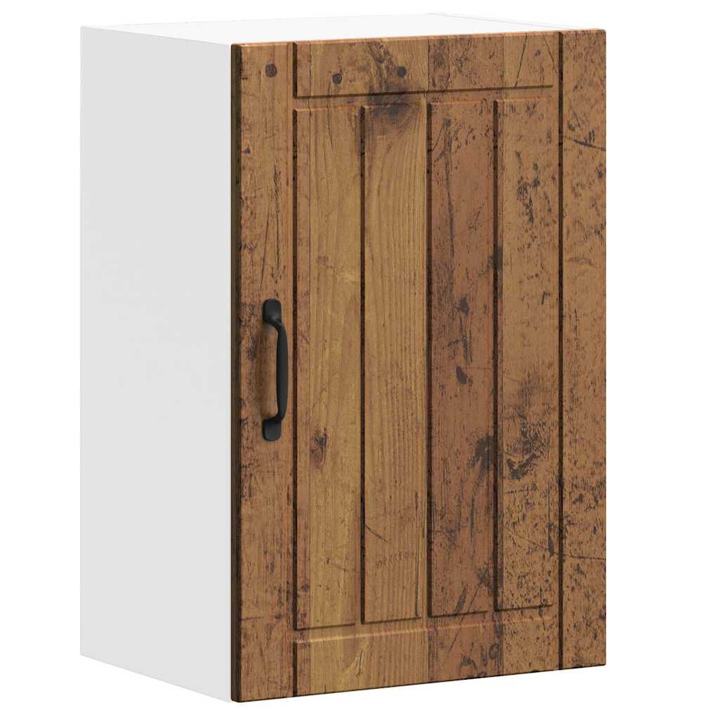 vidaXL Kitchen Wall Cabinet Old wood Engineered wood 15.7 x 12.2 x 23.6 in