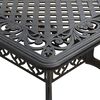vidaXL Garden Dining Set Bronze Cast aluminum Standard Sits Plenty