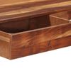 vidaXL Writing Desk Honey Solid acacia wood Writing Desk Rectangular