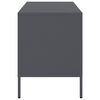 vidaXL TV Cabinet Set of 2 Anthracite Cold-rolled steel Medium
