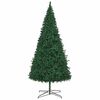 vidaXL Christmas Tree with Decorative String Lights Green 157.5" PVC