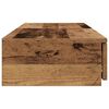 vidaXL Bed Drawers Old Wood 47.24 x 14.37 x 6.50 in Engineered Wood