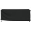 vidaXL Garden Furniture Cover Black 420D Oxford fabric with PU coating