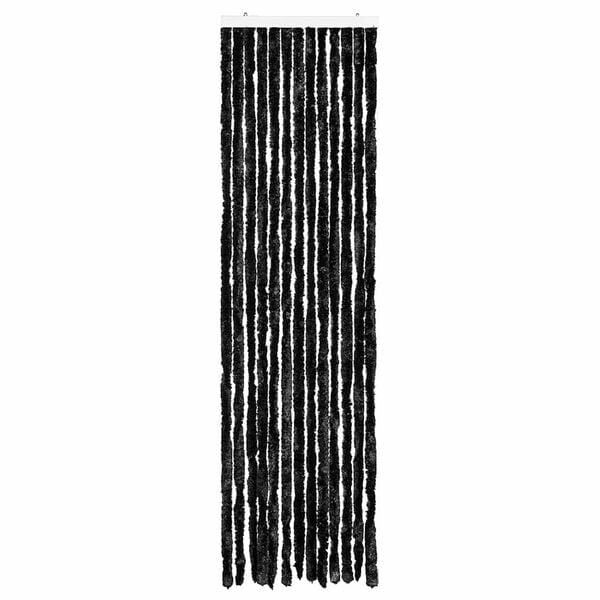 vidaXL Insect Curtain Anthracite 22.0x72.8" Chenille