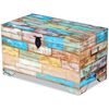 vidaXL Storage Chest Multicolor Solid Reclaimed Wood