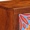 vidaXL Bedside Cabinet Honey Brown Solid Acacia wood Compact