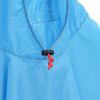 vidaXL Rain Poncho with Hood 2-in-1 Design Blue 87.8"x57.1"