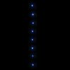 vidaXL LED String Blue, Dark Green Polyvinylchloride (PVC), Copper