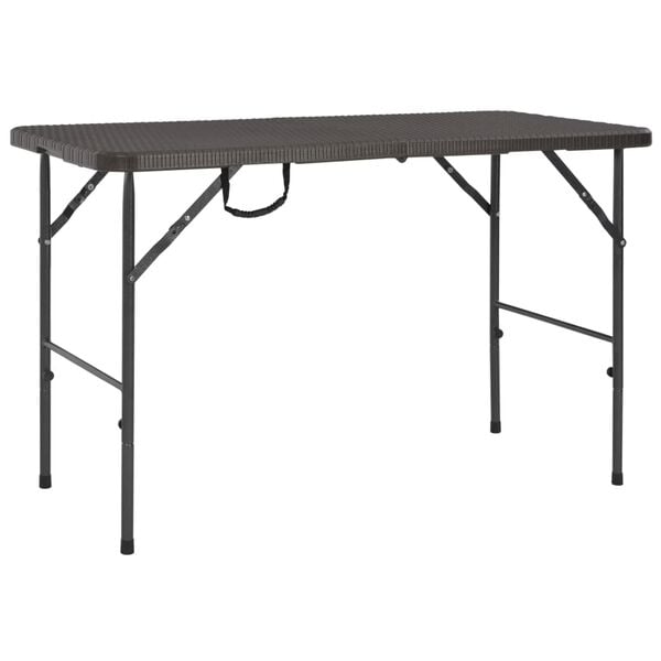 vidaXL Garden Table Brown