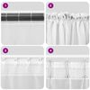 vidaXL Voile Curtains with Rod Pockets 2 pcs Sand