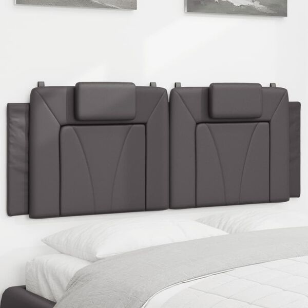 vidaXL Headboard Cushion Gray
