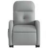 vidaXL Stand Up Massage Recliner Chair Light gray