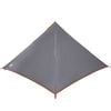 vidaXL Family Tent Tipi 7-Person Grey and Orange Waterproof