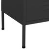 vidaXL Storage Cabinet Anthracite Steel 31.5 x 13.8 x 40.0 in Levelers