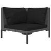 vidaXL Garden Lounge Set Dark Grey