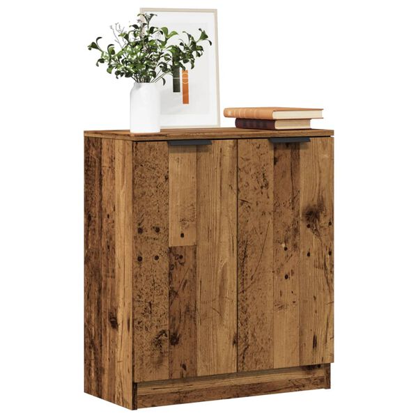 vidaXL Sideboard Old wood Engineered wood Medium Sideboard Rectangular