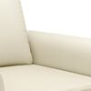 vidaXL Sofa Set Cream