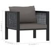 vidaXL Garden Lounge Set Anthracite
