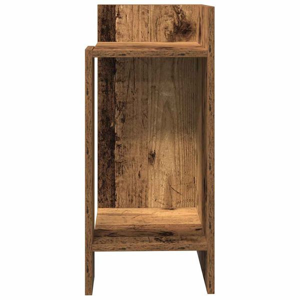 vidaXL Side Table Old Wood Engineered Wood Small Side Table