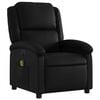 vidaXL Electric Massage Recliner Chair Black