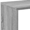 vidaXL Room Divider Bookcase Grey Sonoma Engineered Wood