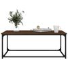 vidaXL Coffee Table Brown Oak Engineered Wood Standard Durable