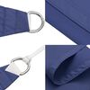 vidaXL Sunshade Sail Oxford Fabric Square 13.1x13.1' Blue