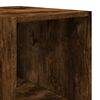 vidaXL Highboard Smoked oak Engineered wood Tall Highboard Rectangular