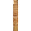 vidaXL Garden Parasol Brown Bamboo pole, Banana leaf roof
