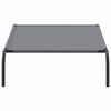 vidaXL Elevated Dog Bed Grey Oxford fabric, powder-coated steel