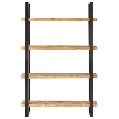 vidaXL 4-Tier Bookcase 47.2"x15.7"x70.9" Rough Mango Wood