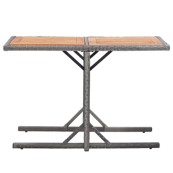 vidaXL Outdoor Table Anthracite