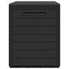 vidaXL Storage Box Anthracite Polypropylene 30.7x17.3x21.7 in