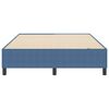 vidaXL Platform Bed Frame Blue 55.12 x 78.74 in Fabric
