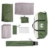 vidaXL Camping Tent 8-Person Green Waterproof