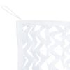 vidaXL Camouflage Net with Storage Bag 408.7x53.9" White