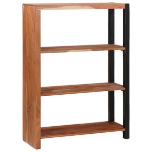 vidaXL Bookshelf Brown 80 x 30 x 110 cm Solid Acacia wood