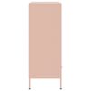 vidaXL Highboard Pink Cold-rolled steel 26.8x15.4x40.0 in Highboard