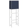 vidaXL Storage Rack Blue Iron, Non-woven fabric (100% polyester) Medium