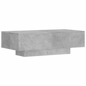 vidaXL Coffee Table Concrete Grey Engineered Wood Medium Modern