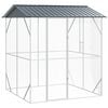 vidaXL Bird Cage Anthracite 84.65 x 81.89 x 97.24 in Galvanised Steel