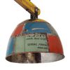 vidaXL Ceiling Lamp Multicolor Solid Mango Wood and Iron Medium