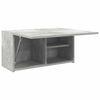 vidaXL Bathroom Wall Cabinet Concrete grey Engineered wood