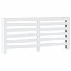 vidaXL Radiator Cover White 68.9x7.9x32.3" Engineered Wood