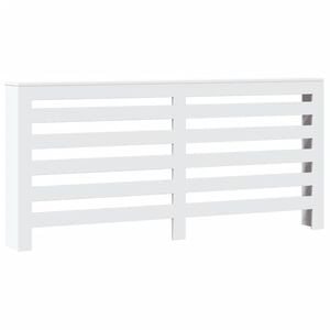 vidaXL Radiator Cover White 68.9x7.9x32.3" Engineered Wood