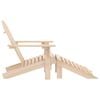 vidaXL Garden Chair Natural wood Solid fir wood Detachable