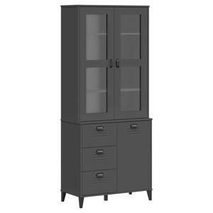 vidaXL Highboard Anthracite Grey