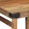 vidaXL Dining Table Brown 60 x 55 x 76 cm solid reclaimed wood